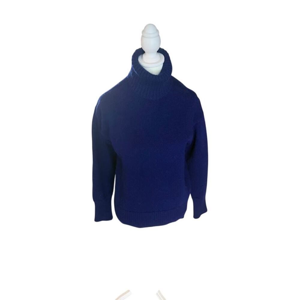 Norsewear knitted blue sweater, women medium